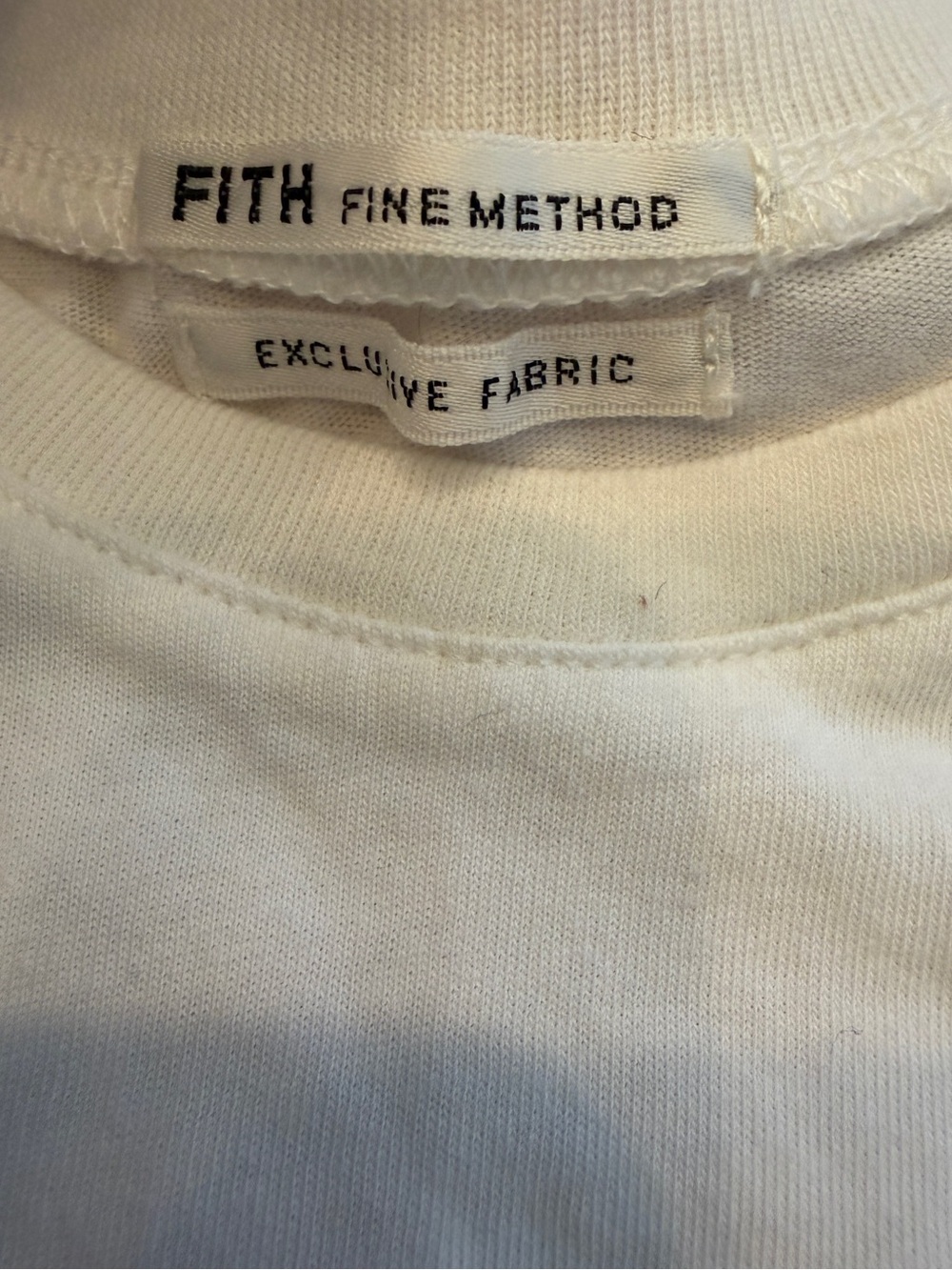 Cream Ruffle Hem Tank Top - Picture 2 of 2